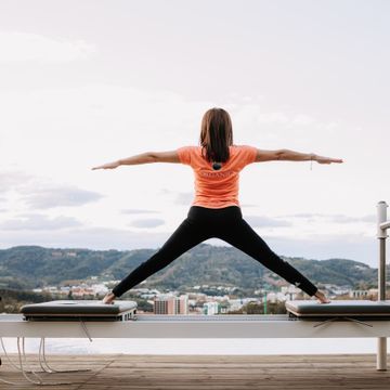 Terraza con Pilates en UneOnak